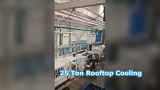 HVAC на крыше Охлаждение и отопление AC